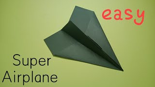 How to make paper airplane||Origami paper airplane #origami #crafting