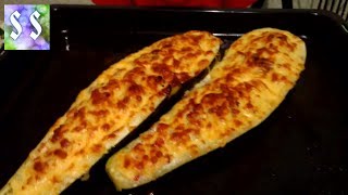 Лодочки из кабачков фаршированные фаршем Готовим быстро и вкусно