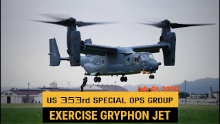 US 353rd Special Operations Group organized exercise Gryphon Jet