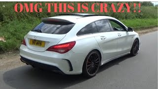 My First Ever Time Launch Control 420 BHP CLA45 AMG REACTION!