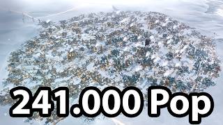 Frostpunk 2 - 241.000 POPULATION (The game didn't let me get more)