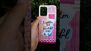 DIY phone case | Pink aesthetic phone case #art #phonecase @guly444