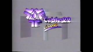 OTTAWA CABLEVISION | CABLE 22 | MACLEAN HUNTER COMMUNICATIONS 1989