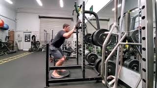 Wobbler 360 Lower Body Rotations Barbell Squat Rack