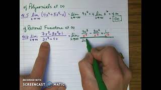 Lesson 12.2: Limits Algebraically(part two)