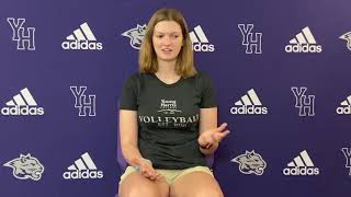 GEN | Young Harris Athletics Player Spotlight | Volleyball's Marie Ahern | Sept. 9, 2020