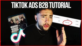 TikTok Ads B2B Targeting Tutorial (2023)