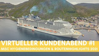 MSC Kreuzfahrten: Hygiene, Sicherheit & Routenhighlights | Kreuzfahrtlounge Kundenabend