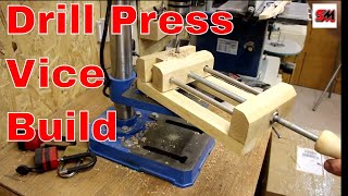 DIY Large Drill Press Vice Build/Make A Drill Press Vice