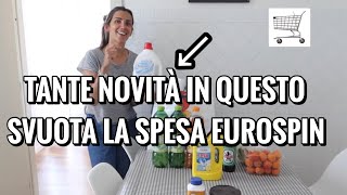 DETERSIVO SPETTACOLARE E NOVITÀ | MEGA SVUOTA LA SPESA EUROSPIN 🛒 | Elenatwinklehome