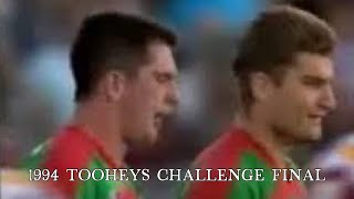 Rabbitohs v Broncos Tooheys Challenge Cup Final 1994