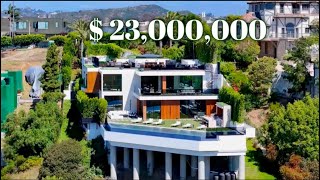 $23,000,000 BEL AIR Mansion with a LIVE WALL! #luxuryhomes #homedecor