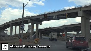 New DFW Freeway Coming Soon - July 2022 Alliance Gateway Construction