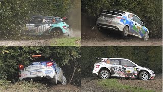 Rallye du Condroz 2021 - Day 1 | Many Crash - Slippery corner - Pure Sound