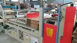 Semi automatic folder fluer machine