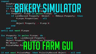 BAKERY SIMULATOR | HACK/SCRIPT | AUTO FARM GUI