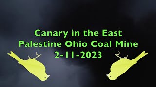 Canary in the East Palestine Ohio Coal Mine