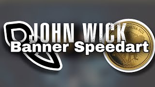 John Wick Banner SpeedArt (IOS) *HD*