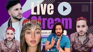 waliullah live tiktok 02 Oct 2024 full gapshap and rogh with yousif aj sara gapshap