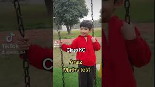 5 years old kid Math tests casual