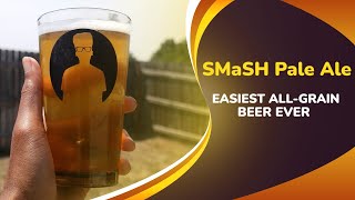 Is this the Easiest Beer Anyone Could Brew? - SMaSH Pale Ale - Grain to Glass