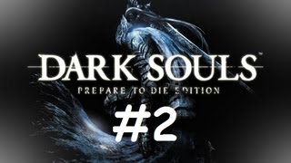 Let's Play Dark Souls: Prepare To Die Edition Part 2 - Undead Burg, Taurus Demon and Solaire