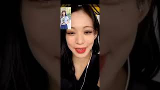 fromis_9 Chaeyoung doing Joshua Garcia TikTok Trend |  Ginseng Strip Challenge