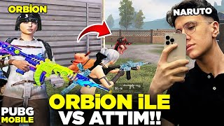 ORBİON İLE VS ATTIM! ÇOK BEKLENEN VS GELDİ! - PUBG MOBİLE