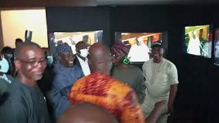 Gov. Sanwoolu at Photo exhibition of Asiwaju BOLA Tinubu Pictorial as he turns 70th