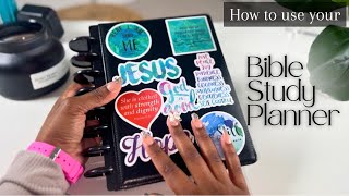 Encourage yourself to a more successful Bible Study using a Bible Study Planner