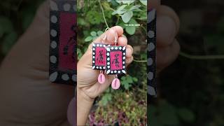 Warli painting Earrings diy🤩 #easy#diy#trending#viralvideo #tutorial#jewellery#shorts #ytshorts#art