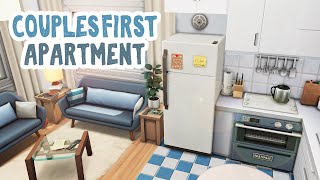 Couple's First Apartment 💙 || The Sims 4 Apartment Renovation: Speed Build