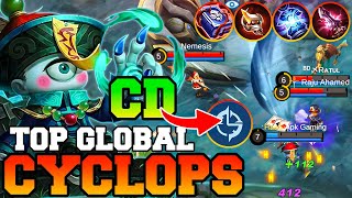 Cool Down Emblem Cyclops is Monster !! Mobile Legends Cyclops Best Build 2023 Gameplay Guide MLBB