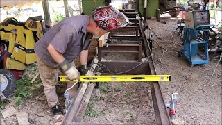 This Is How It Should Have Been. Homemade Portable Sawmill Build.