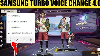 Samsung Voice Changer Install Any Device [ NO ROOT ] Game Turbo 4.0 | Voice change like raister