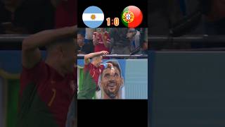 Portugal 🆚️ Argentima imaginary Best Match ever 2-3 Highlights #youtube #shorts