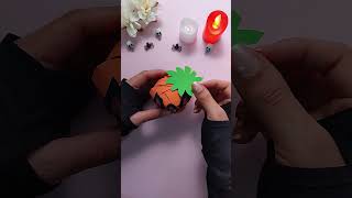 🎃Spooky pumpkin candle Holder with a paper cup DIY #ytshorts #shorts #short #art #halloween2024