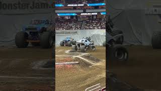 The Meglodon is a CRAZY monster truck! #monsterjam #megdolon #buggy