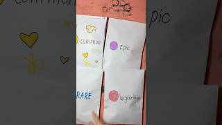 [💸Paper diy 💸] Unboxing blind bag Magic 💖 Squishy paper #diy #craft #blindbag