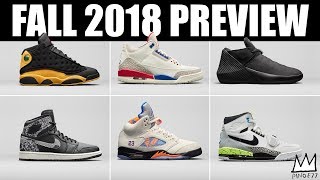 JORDAN BRAND FALL 2018 PREVIEW