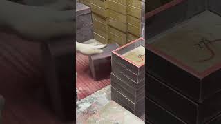 Wood box sanding process #wood #woodenbox