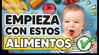 🥕👶 5 ALIMENTOS ESENCIALES para comenzar la alimentación complementaria (AC) del bebé: ¿Qué y Cómo?