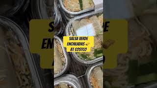 New Item at Costco: Salsa Verde Enchiladas #food #costco #shopping #shorts #short