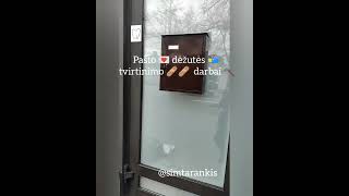 Pašto 💌 dėžutės 📬 tvirtinimo darbai 🔨