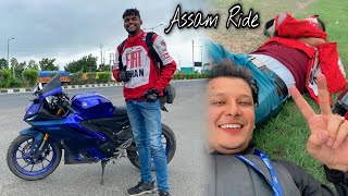 Assam Ride Starts On My Modified Bike.