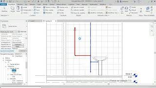 BIM - Modelagem de água fria