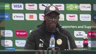 VILLE DE MATCH] conference de press avant le match Senegal contre la Guinne