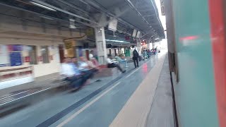 Sheer Acceleration By Karnavati Express While Skipping Kim Station #indianrailways