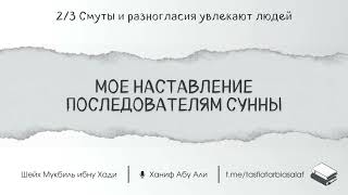 2/3. Смуты и разногласия увлекают людей | Ханиф Абу Али