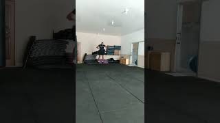 Salto horizontal com um saltito #motivation #sports